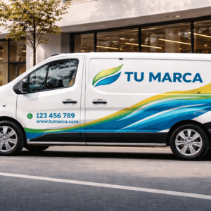 Rotulación parcial para furgonetas comerciales