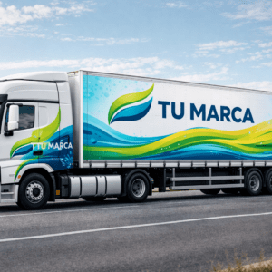 Rotulación profesional para camiones