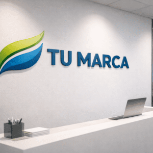 Letras decorativas para interior de oficinas